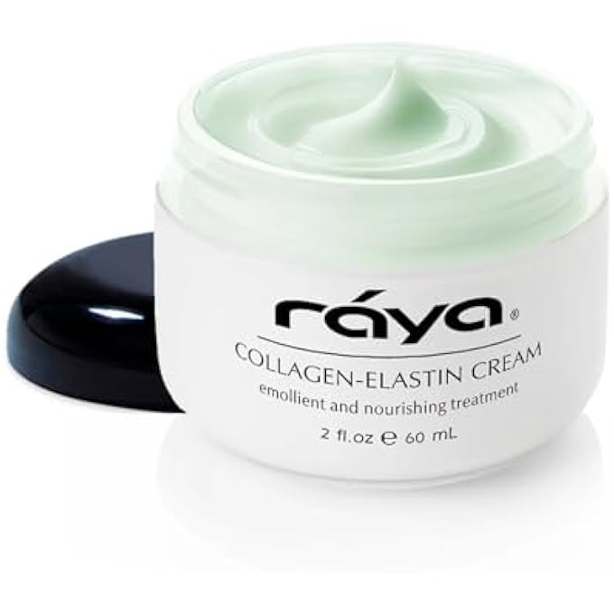Raya COLLAGEN-ELASTIN CREAM (401) | NOURISHING AND MOISTURIZING FACIAL TREATMENT FOR DRY SKIN | HELPS REDUCE FINE LINES AND WRINKLES | CALMS, TONES, REFINES, AND FIRMS - Image 1